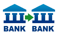 Bank transfer for the deposit of funds in trading accounts