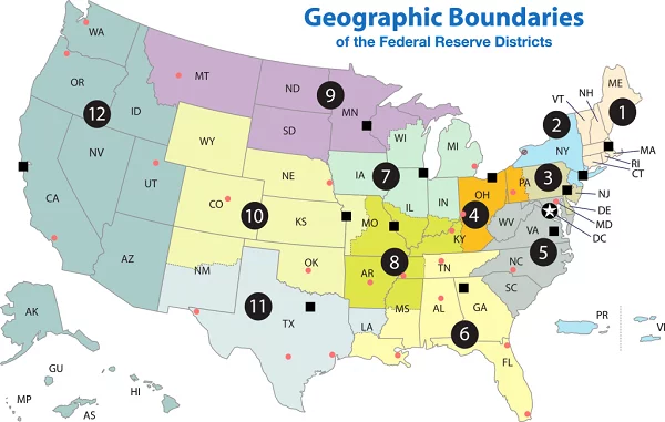 What is the Fed? - The United States Federal Reserve federal-reserve-districts